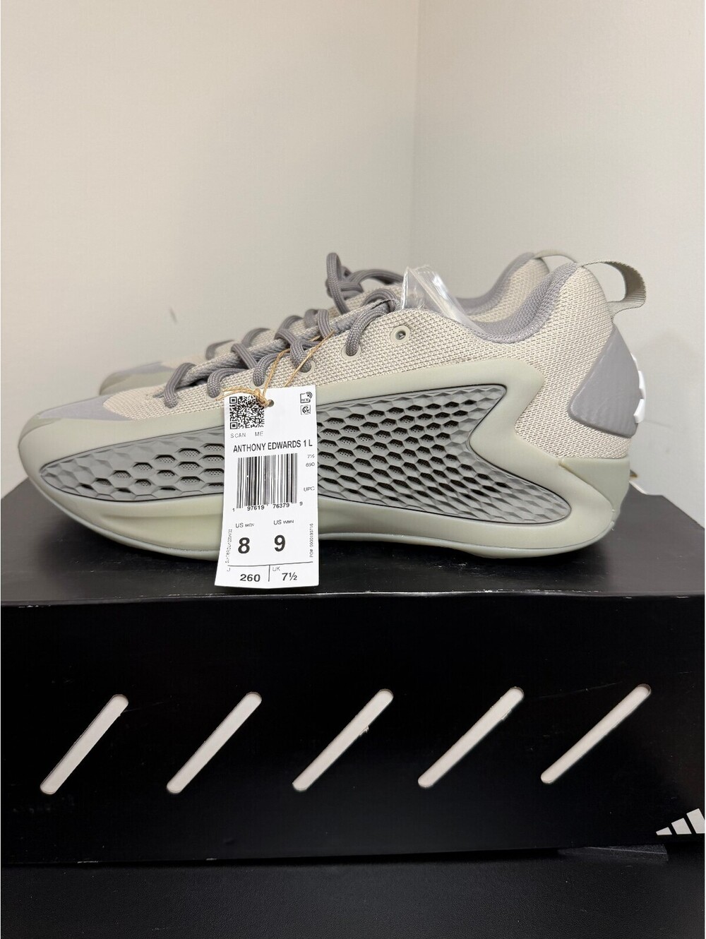 Adidas Anthony Edwards 1 Low Sneakers Gray
